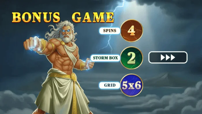 Pots of Power: Zeus – paplašināts 5x6 laukums režīmā Hold & Win ar Lightning Frames